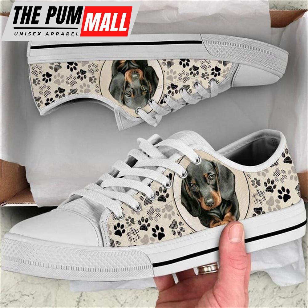 dachshund-dog-pattern-brown-canvas-low-top-shoes-low-top-shoes-mens-women-rlvqutzv Dachshund Dog Pattern Brown Canvas Low Top Shoes – Low Top Shoes Mens, Women