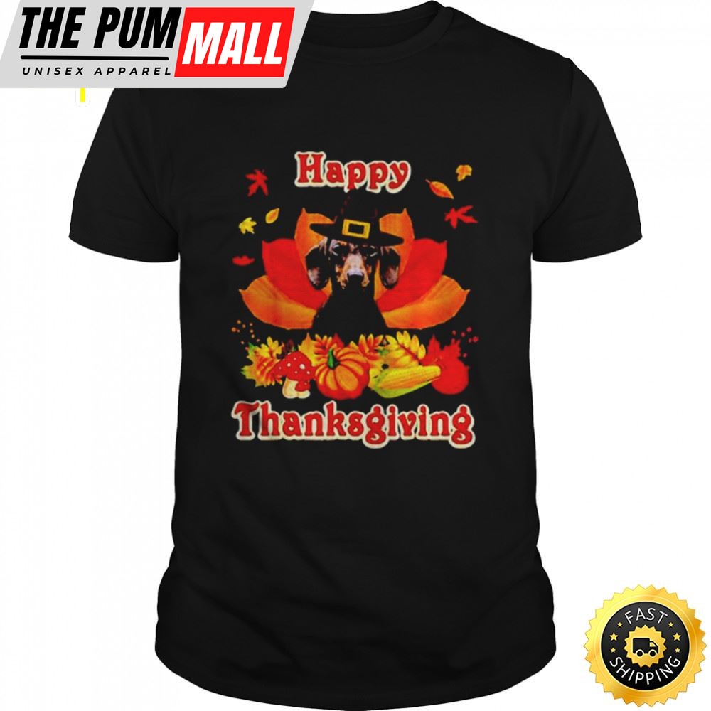 Dachshund Happy Thanksgiving Shirt