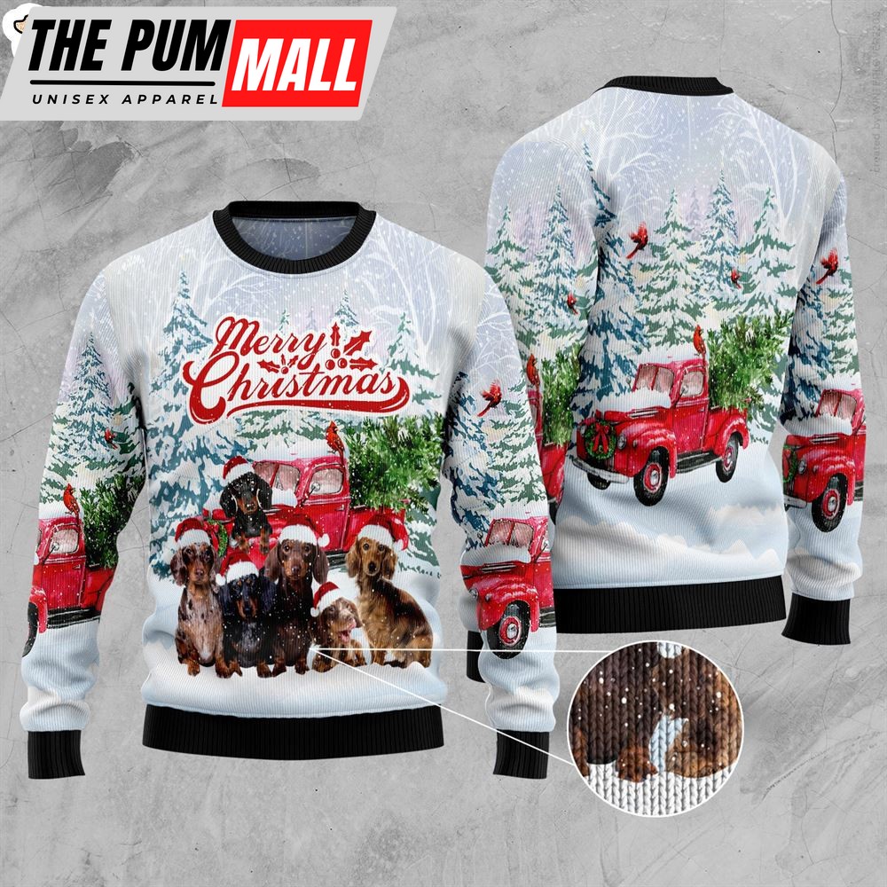 dachshund-merry-christmas-ugly-christmas-sweater-xmas-gifts-for-dog-lovers-g-az2y32zs Dachshund Merry Christmas Ugly Christmas Sweater – Xmas Gifts For Dog Lovers – Gift For Christmas