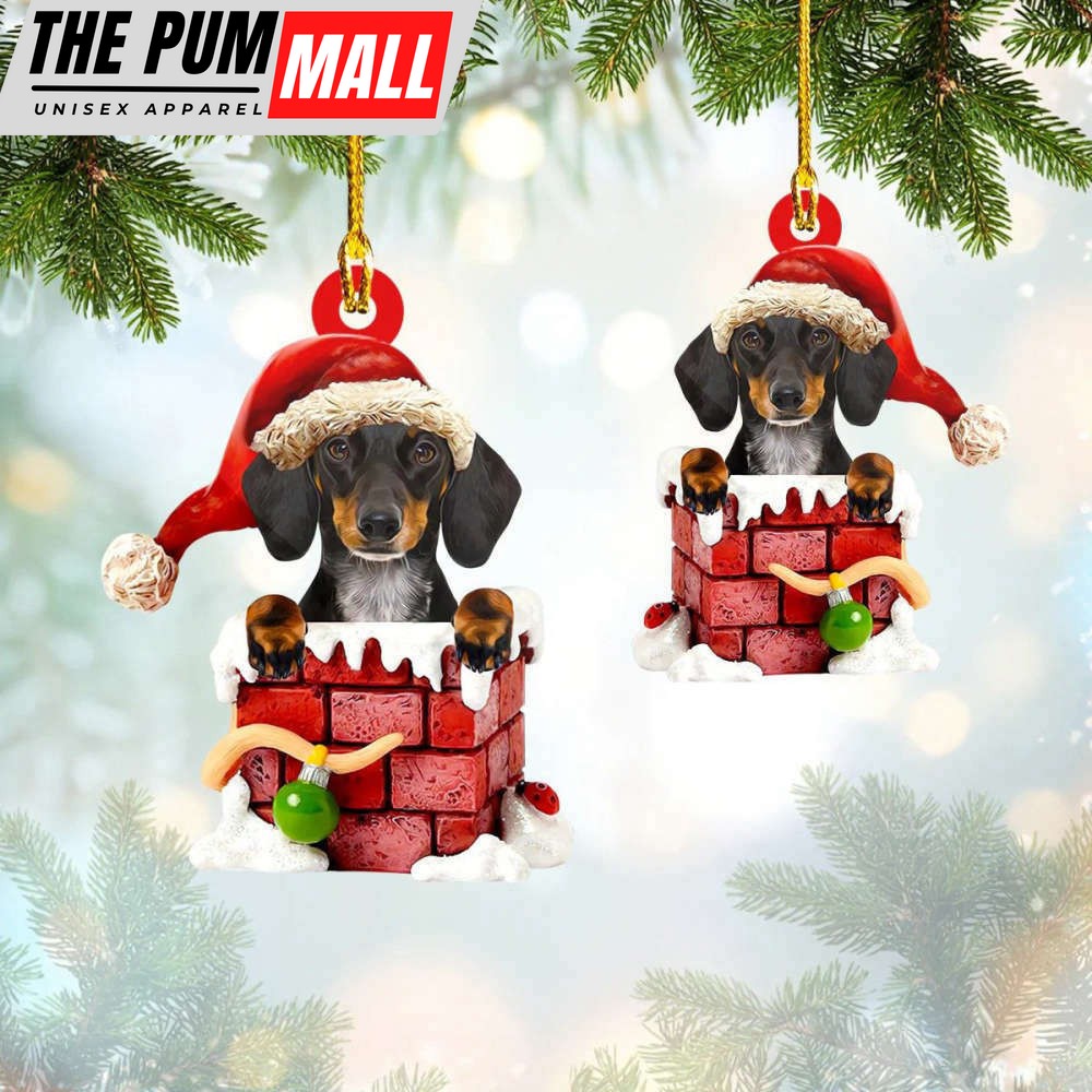 Dachshund Ornament Black Dachshund Christmas Ornaments Gift For Dog Lovers Limited Edition
