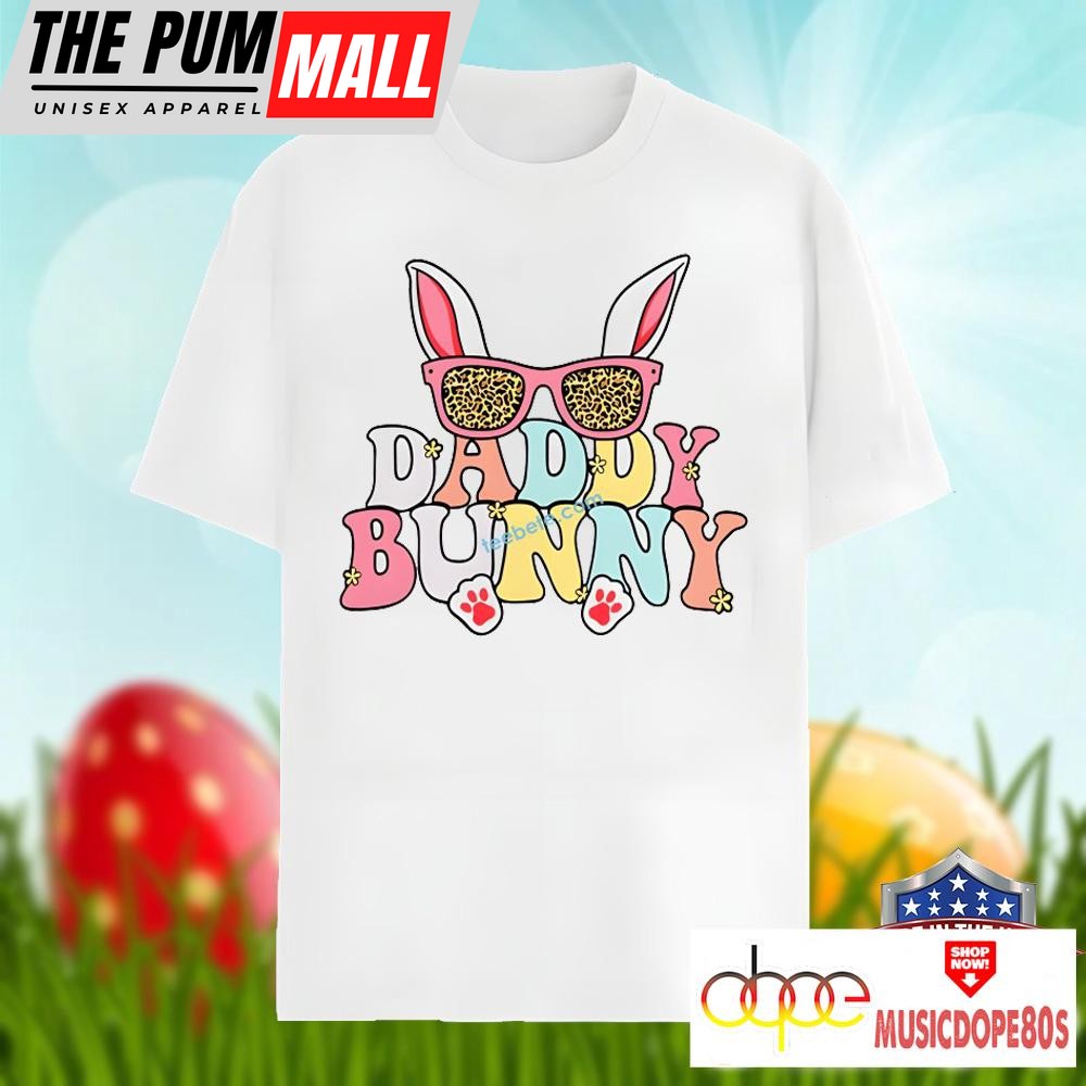 Daddy Bunny Happy Easter Day Shirt Men Women