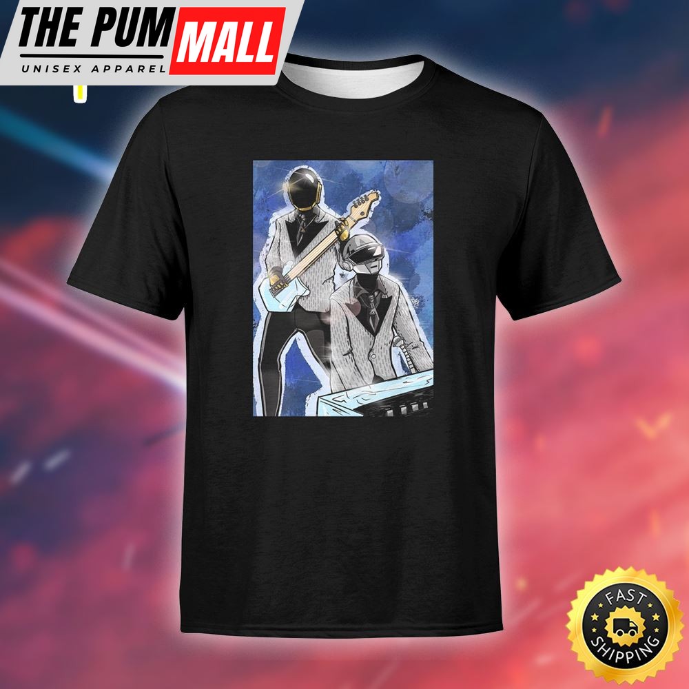 Daft Punk Lose Yourself To Dance 2025 Unisex Black T-Shirt