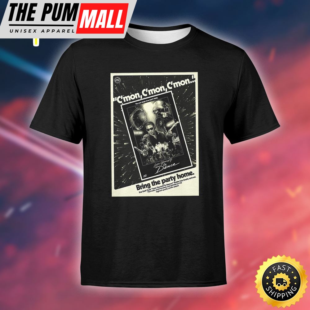 Daft Punks Genius Posters Unisex Black T-Shirt