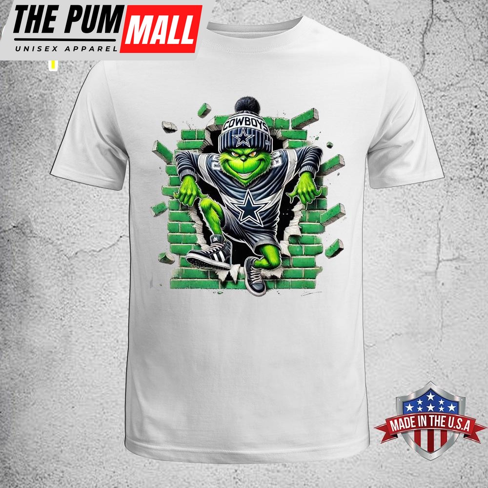 Dallas Cowboys Grinch Christmas Unisex T-Shirt
