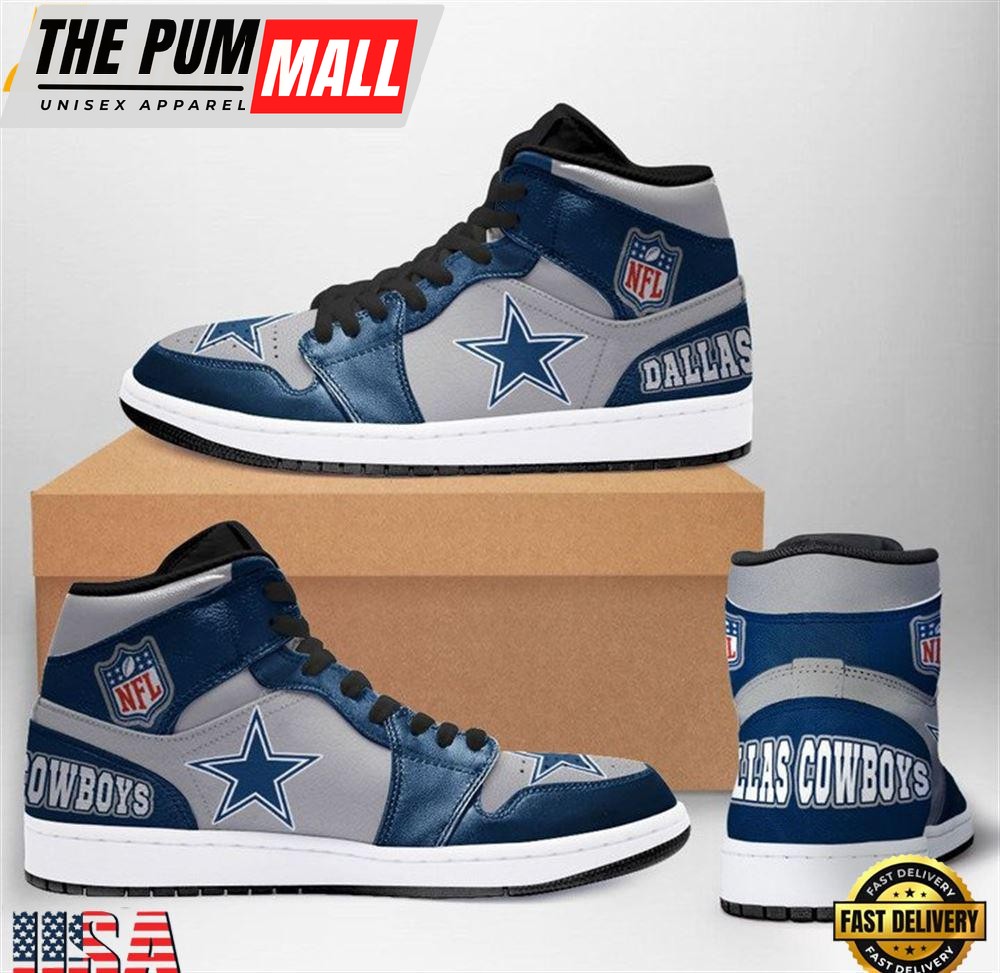 Dallas Cowboys Jordan Sneakers Nfl Team Dallas Cowboys Shoes Sneakers For Men Women