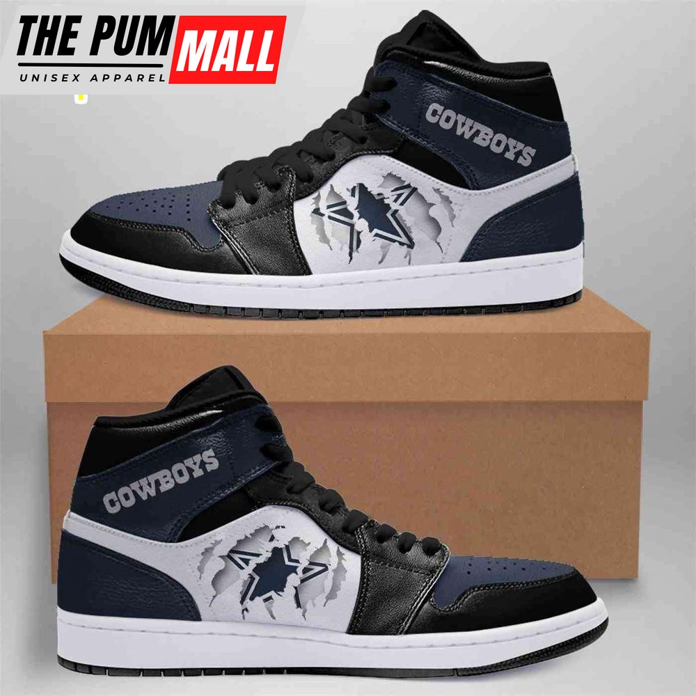Dallas Cowboys NFL Scratch JD1 Boot Sneakers Shoes