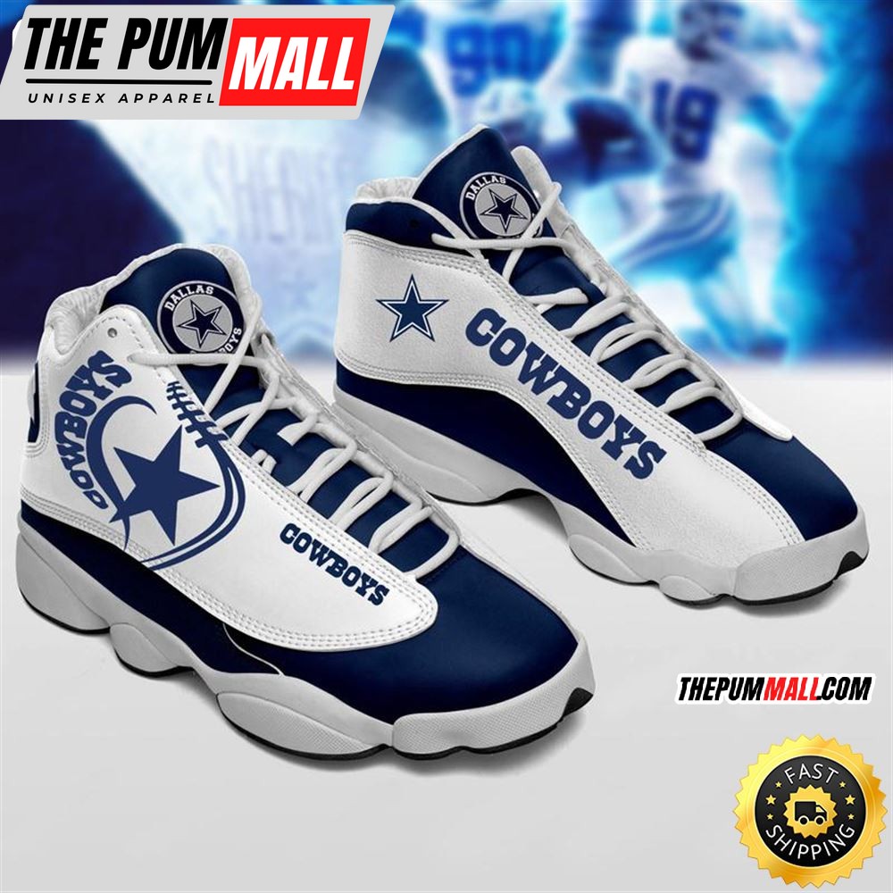 Dallas Cowboys Nfl Ver 3 Air Jd 13 Sneaker
