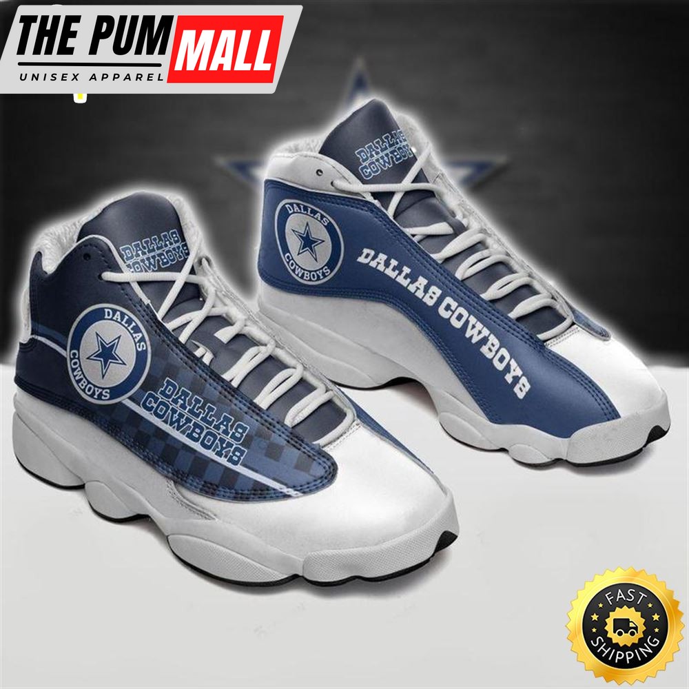 Dallas Cowboys Nfl Ver 5 Air Jd 13 Sneaker
