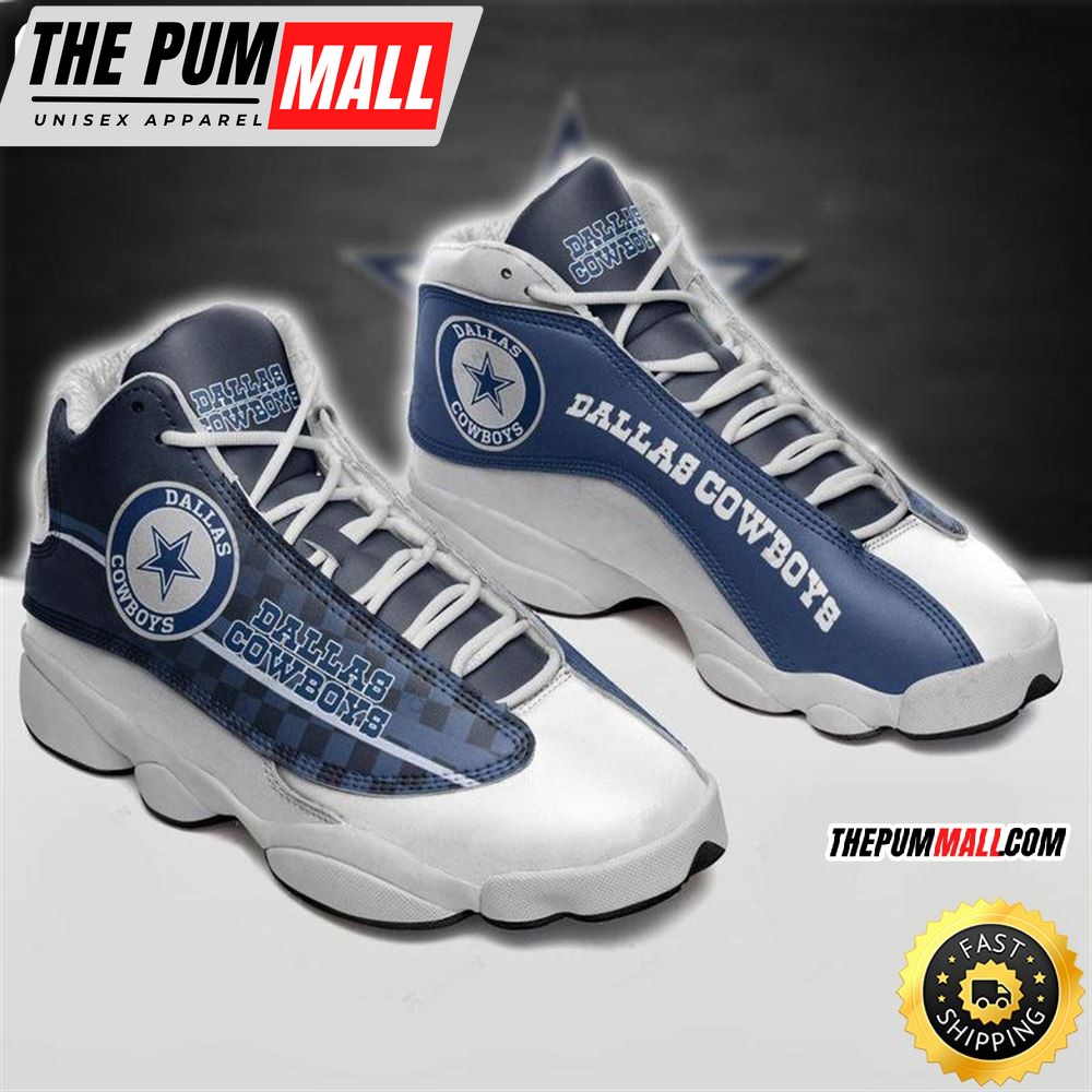 Dallas Cowboys Nfl Ver 5 Air Jd 13 Sneaker