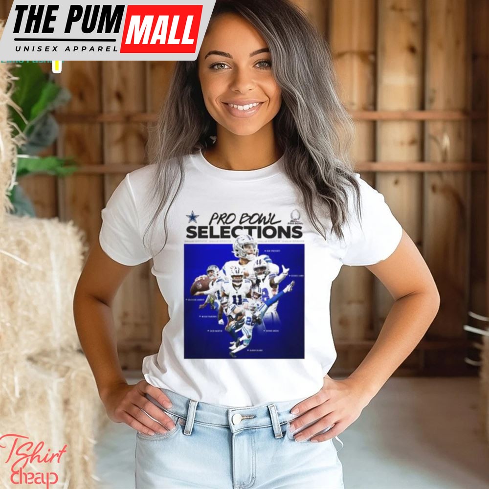 Dallas Cowboys Pro Bowl Bound Selections NFL Pro Bowl Games Unisex T Shirt
