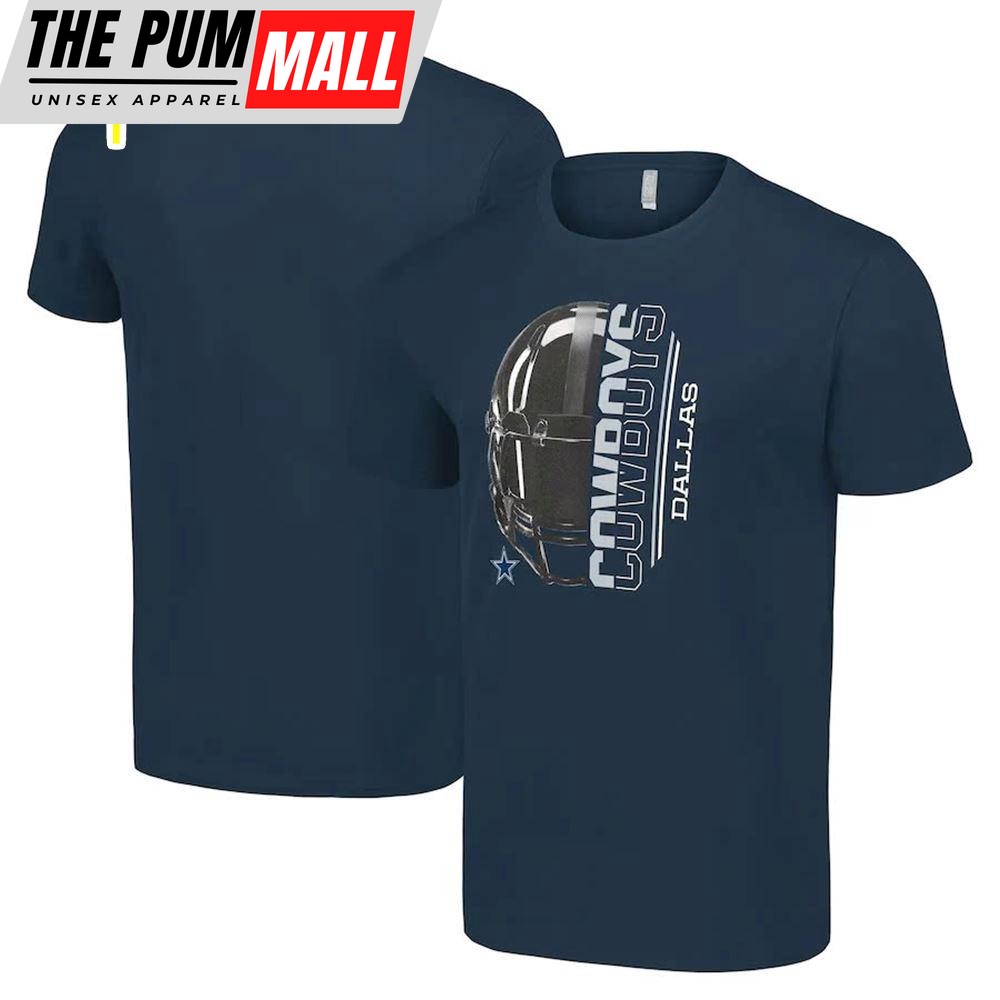 Dallas Cowboys Starter Half Helmet Logo Shirt
