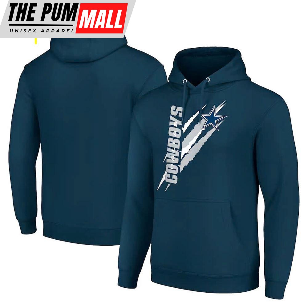 Dallas Cowboys Starter Unisex Color Scratch Fleece Pullover Hoodie