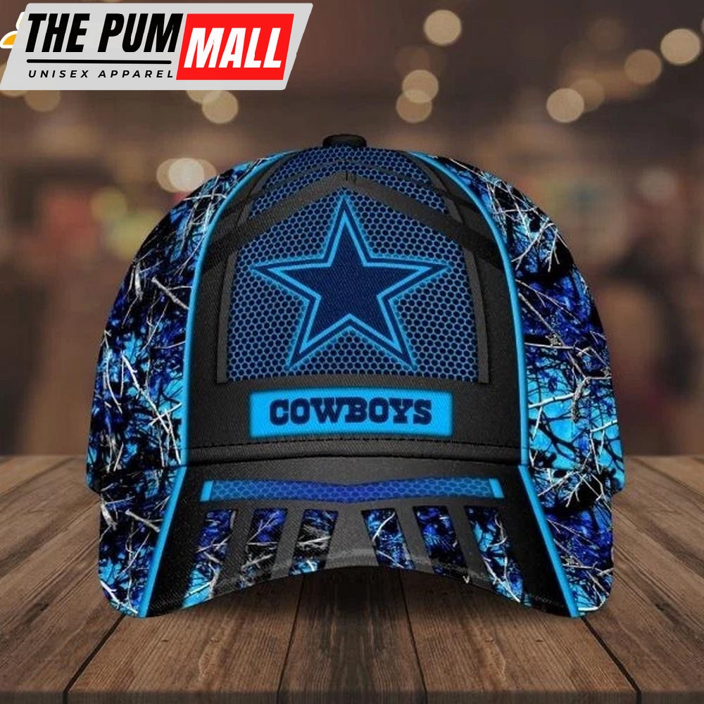 Dallas Cowboys Team Pattern Baseball Caps