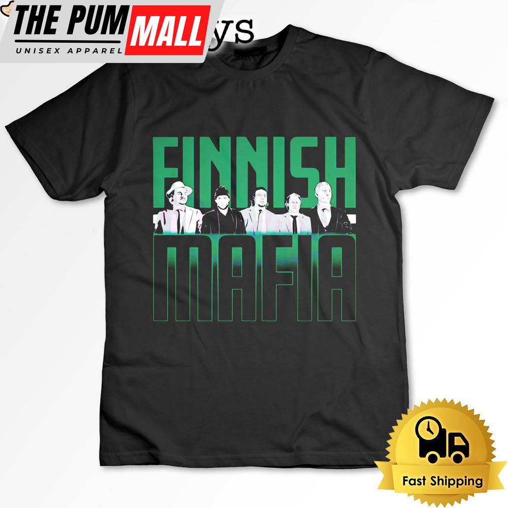 Dallas Hockey The Finnish Mafia Nhl Playoffs 2025 T Shirt