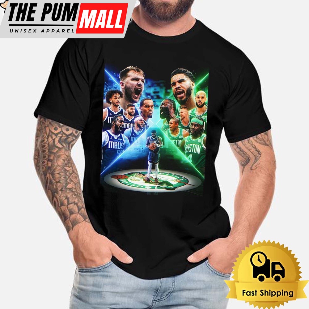 Dallas Mavericks Will Be Facing The Boston Celtics In The Nba Finals 2024 Unisex T-Shirt