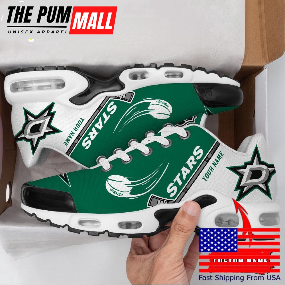 Dallas Stars From darkness to the peak Custom name Air max Plus Shoes