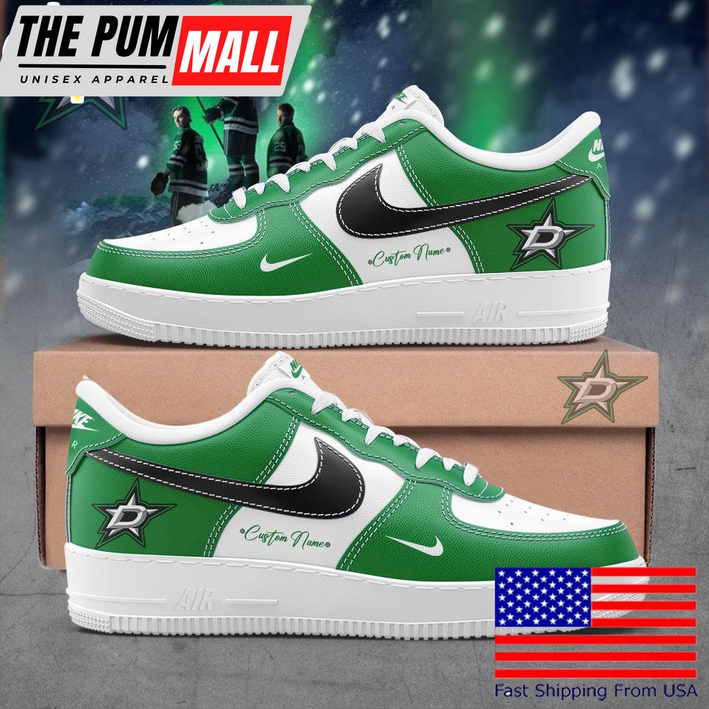 Dallas Stars Strength comes from the collective Custom Name Air Force 1 Shoes, Best Sneakers For Walking