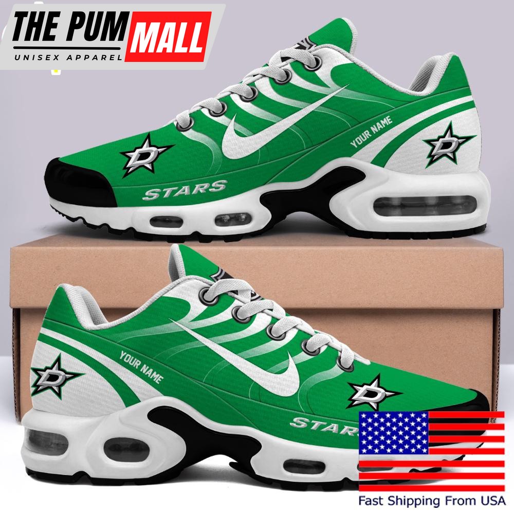 Dallas Stars The star of hope for fans Custom Name Air max Plus Shoes