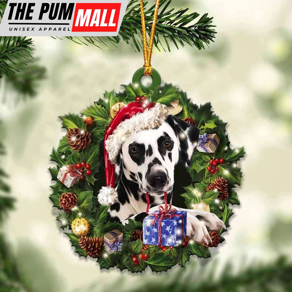 Dalmatian And Christmas Ornament 2023 Christmas Tree Ornaments, Gift For Dog Lover Limited Edition