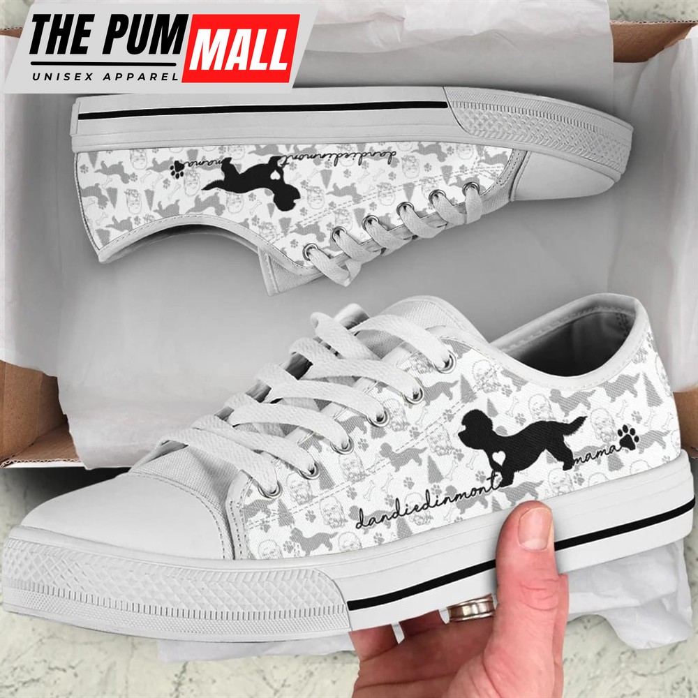 Dandie Dinmont Low Top Shoes – Sneaker For Dog Walking – Dog Lovers Gifts for Him or Her