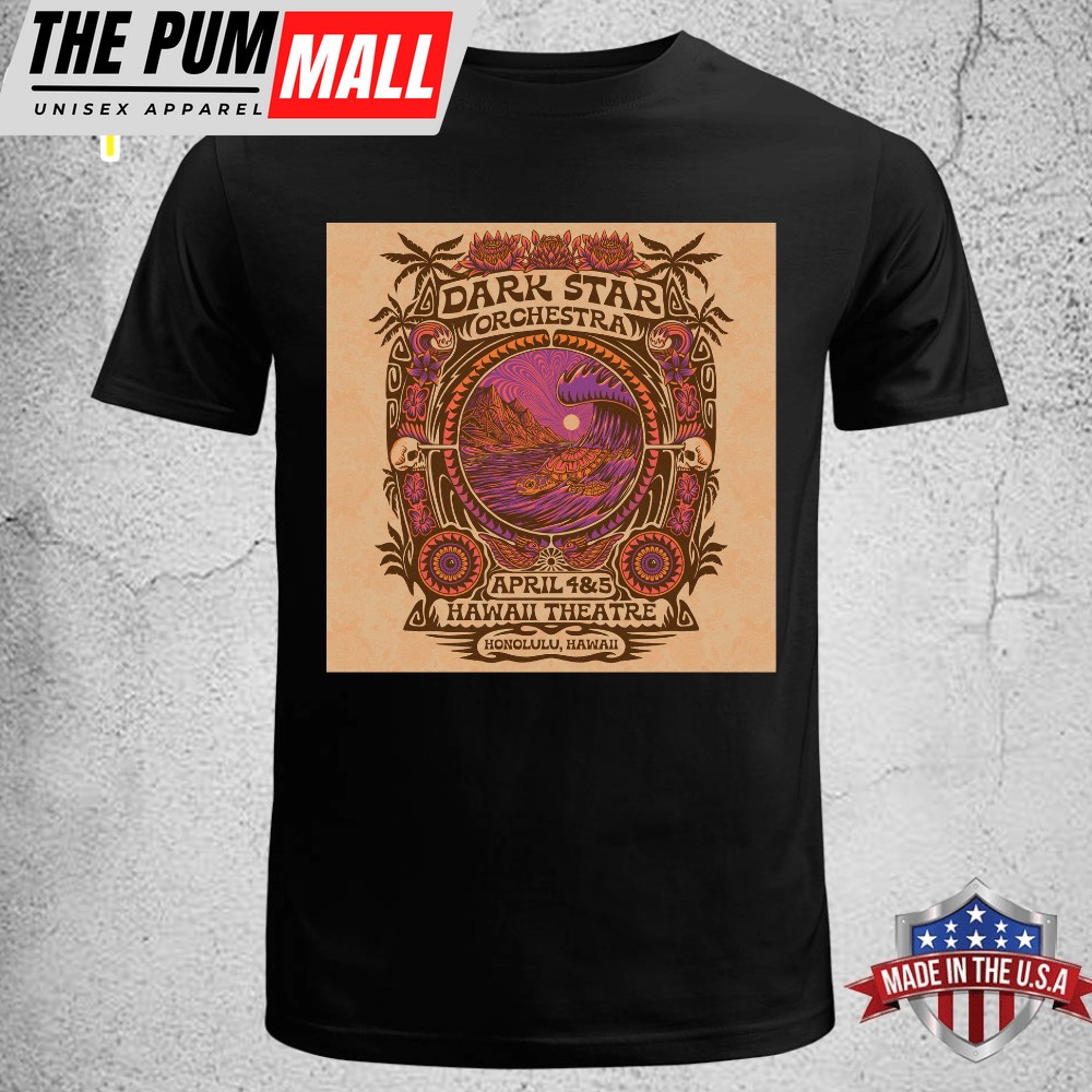 Dark Star Orchestra April 4 & 5, 2025 Unisex T-shirt