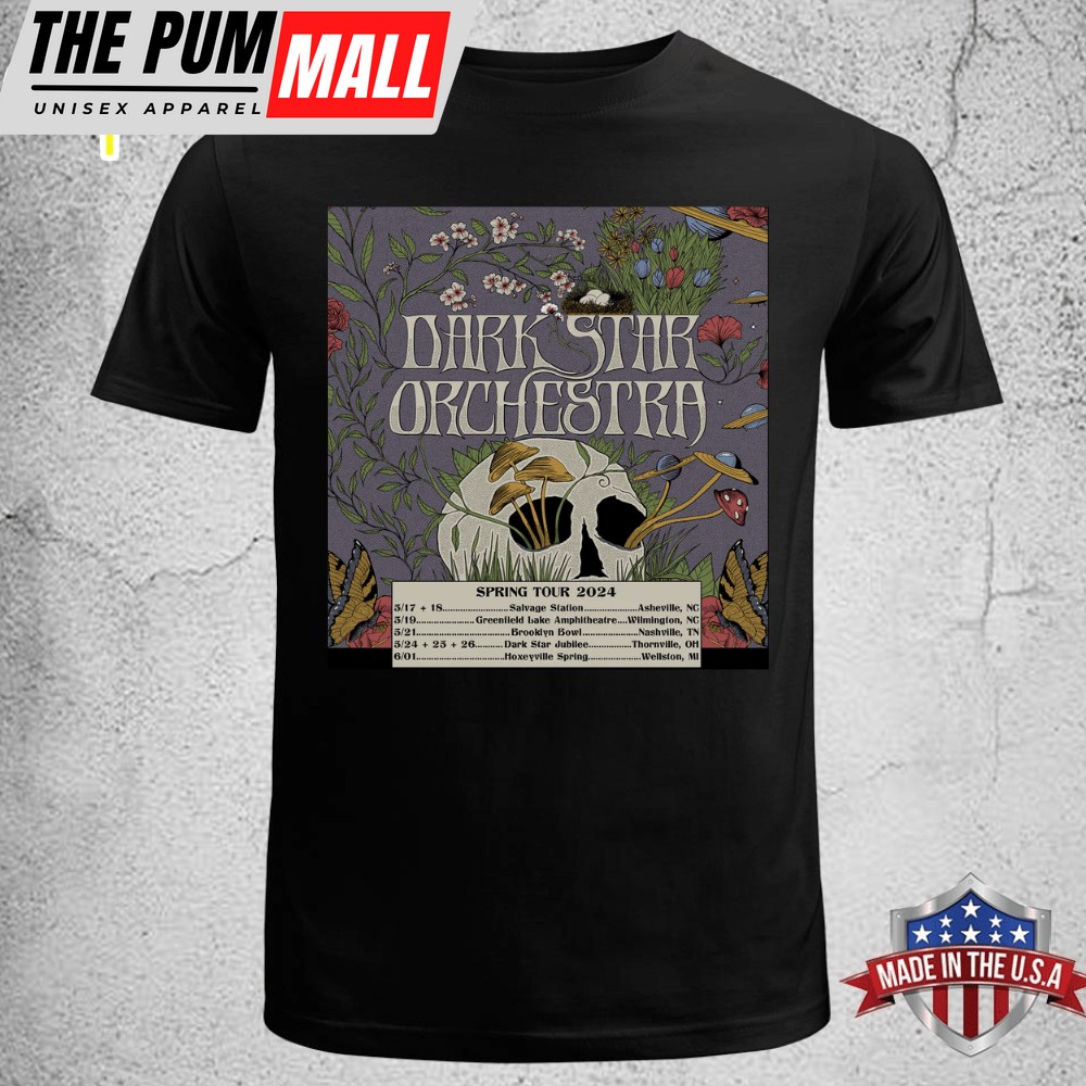Dark Star Orchestra Tour 2025 T-shirt Unisex