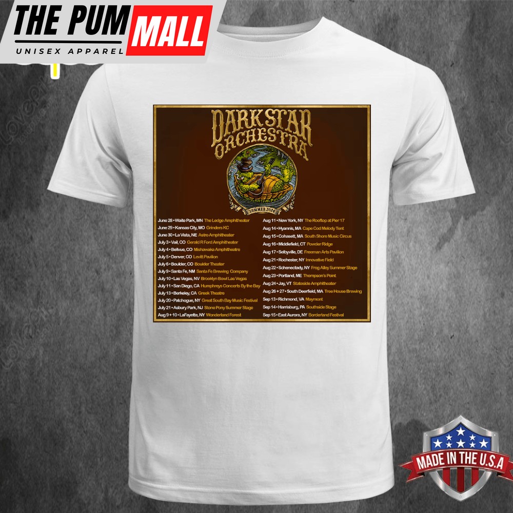 Dark Star Orchestra Tour Summer Dates Unisex T-shirt