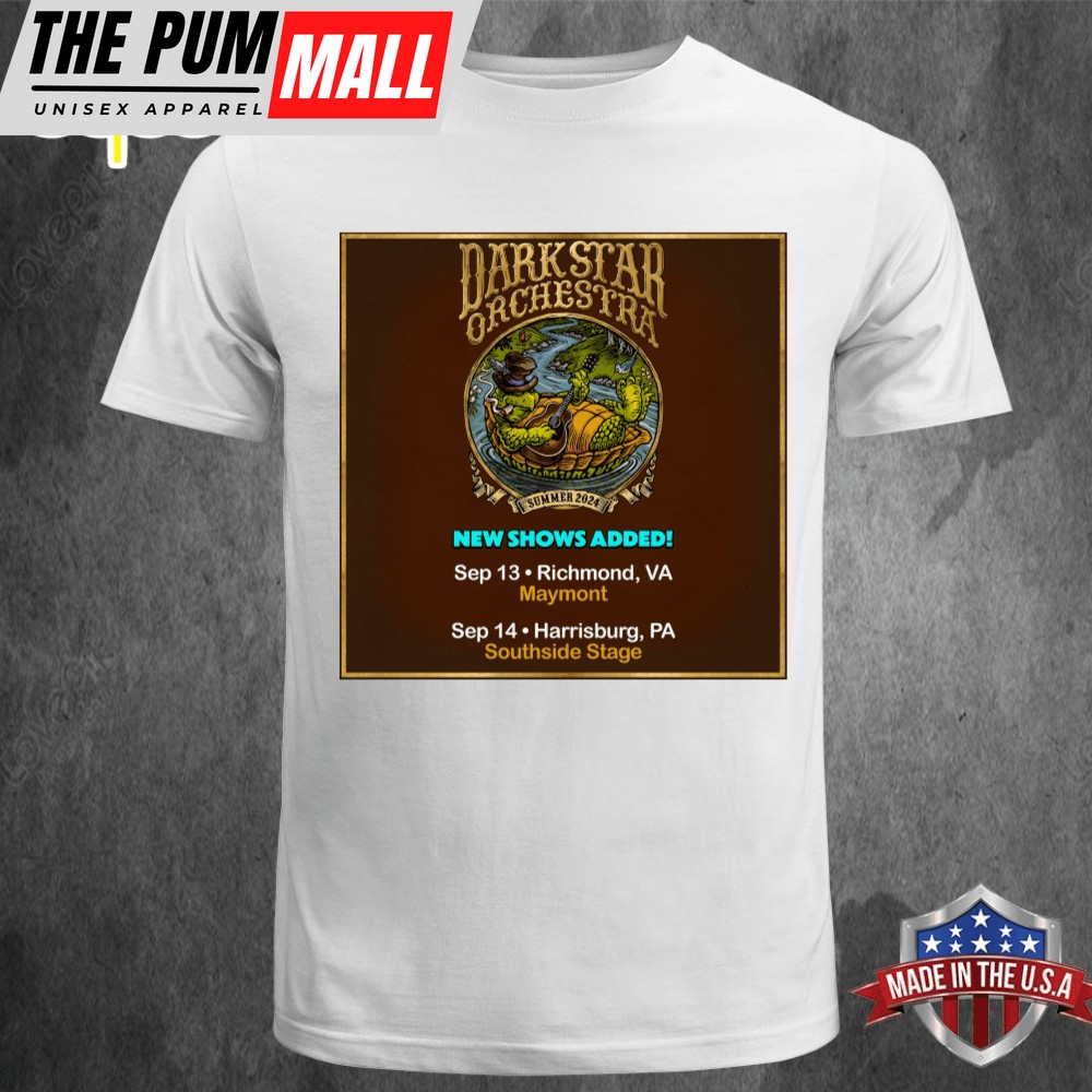 Dark Star Orchestra Tour Summer July 2025 Poster Unisex T-shirt