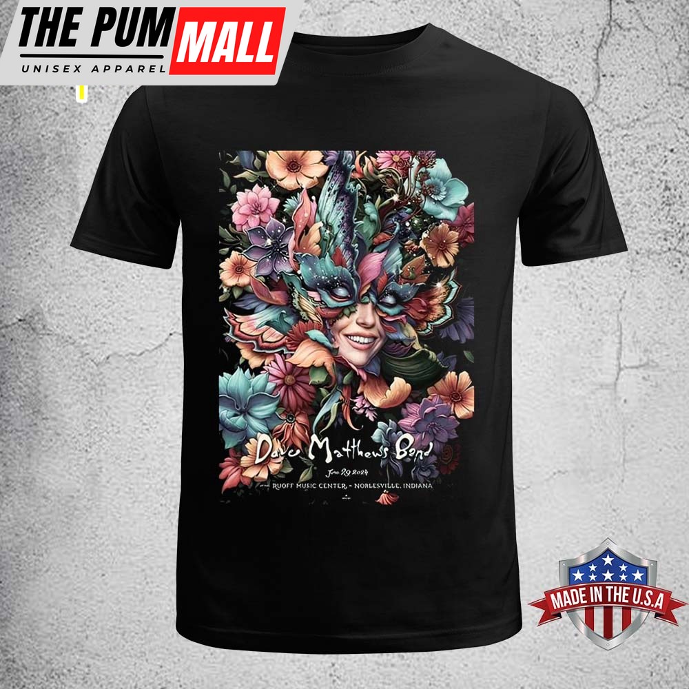 Dave Matthews Band Noblesville, IN June 29, 2025 Ruoff Music Unisex T-Shirt