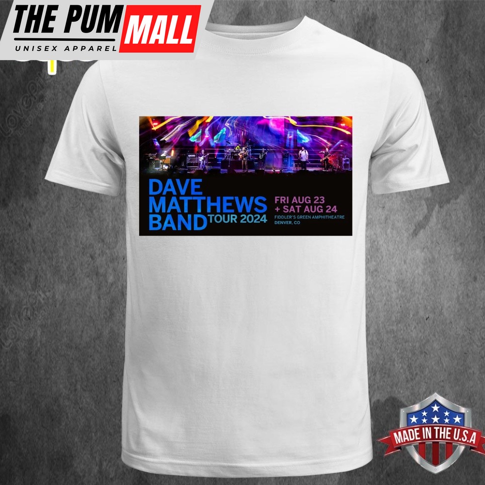 Dave Matthews Band Tour 2025 Dave Matthews Band Summer T-shirt
