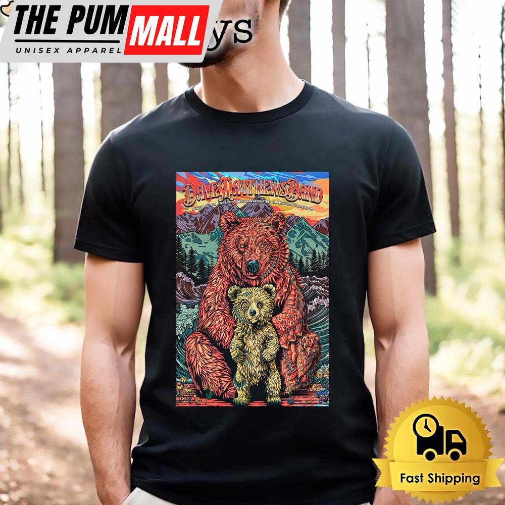 Dave Matthews Band Tour At Fiddler’s Green Amphitheatre On August 23 2024 Unisex T-Shirt