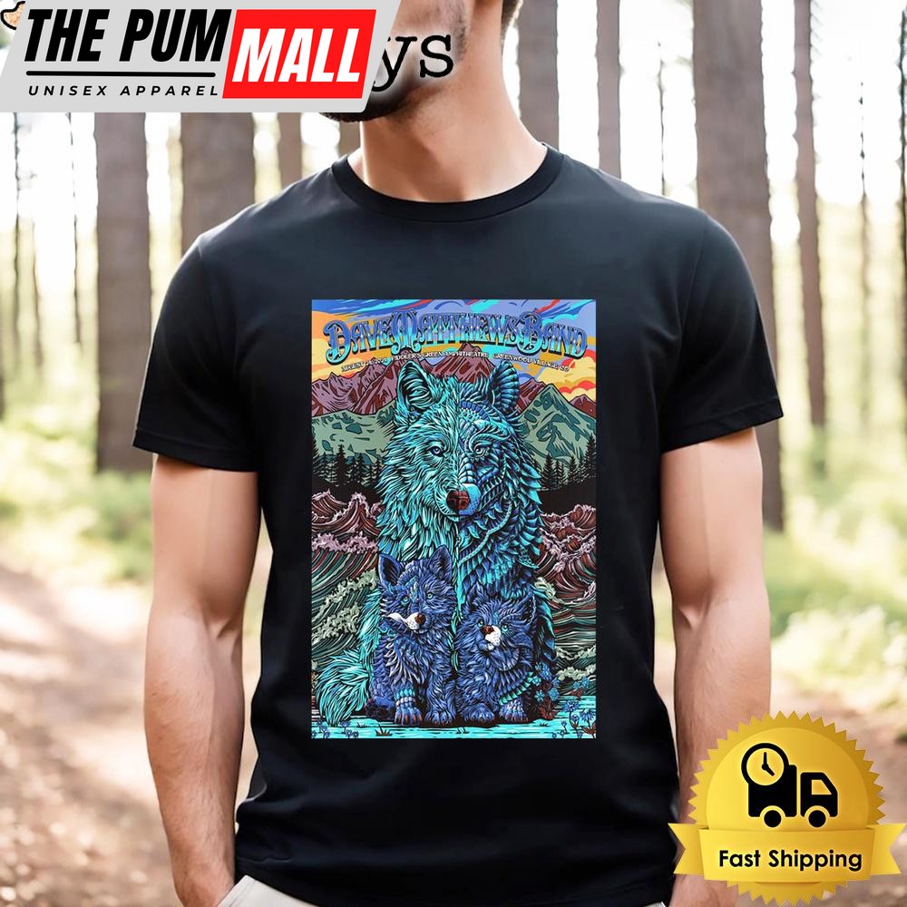 Dave Matthews Band Tour In Greenwood Village CO On August 24 2024 Unisex T-Shirt