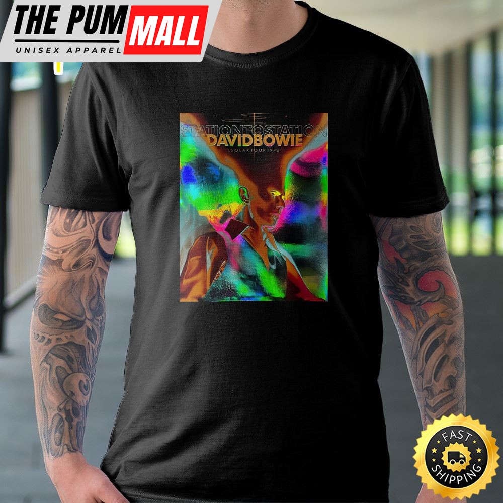 David Bowie 1976 Isolar Tour World 2025 Unisex Tshirt