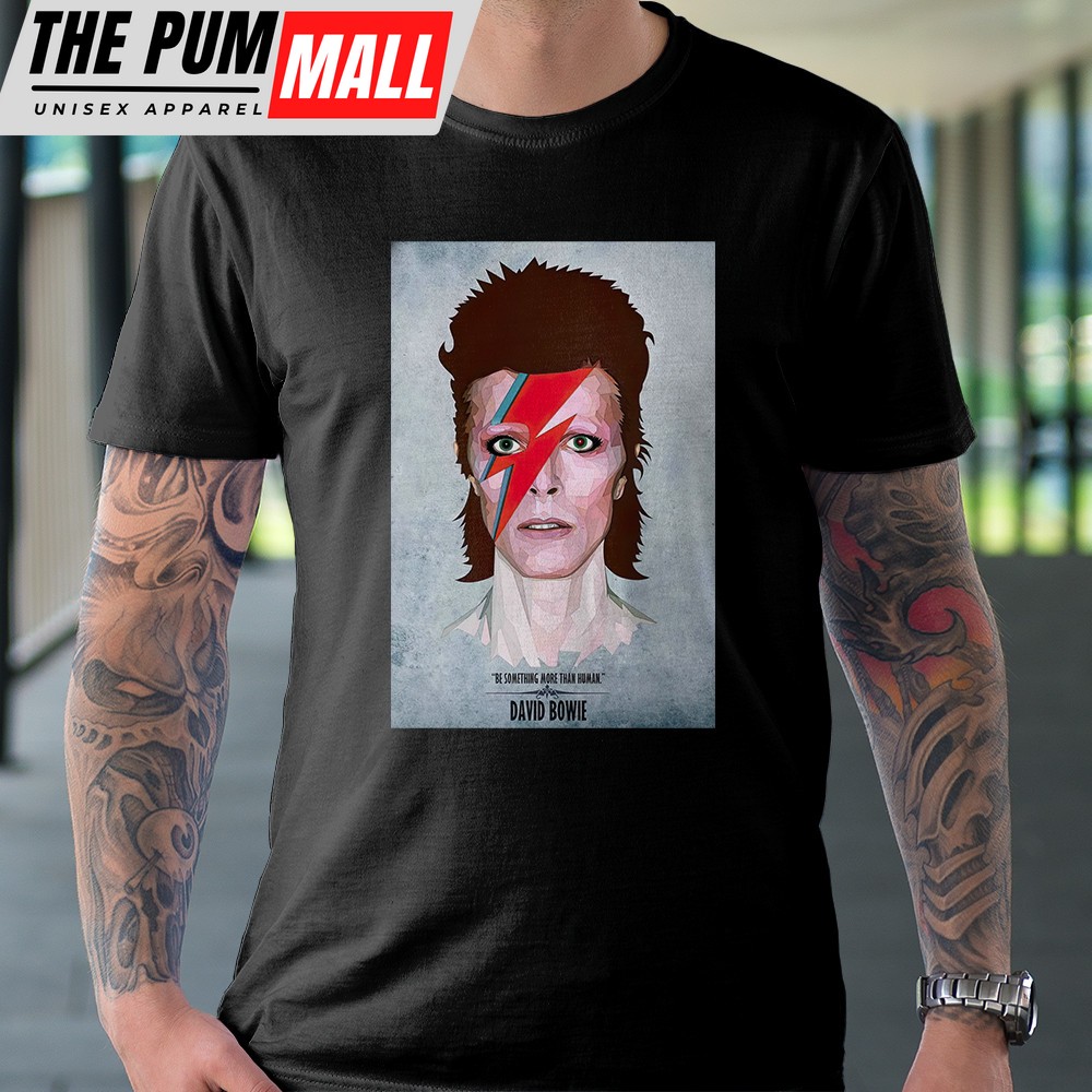 David Bowie New York City Art Music Tour 2025 Unisex Black T-shirt