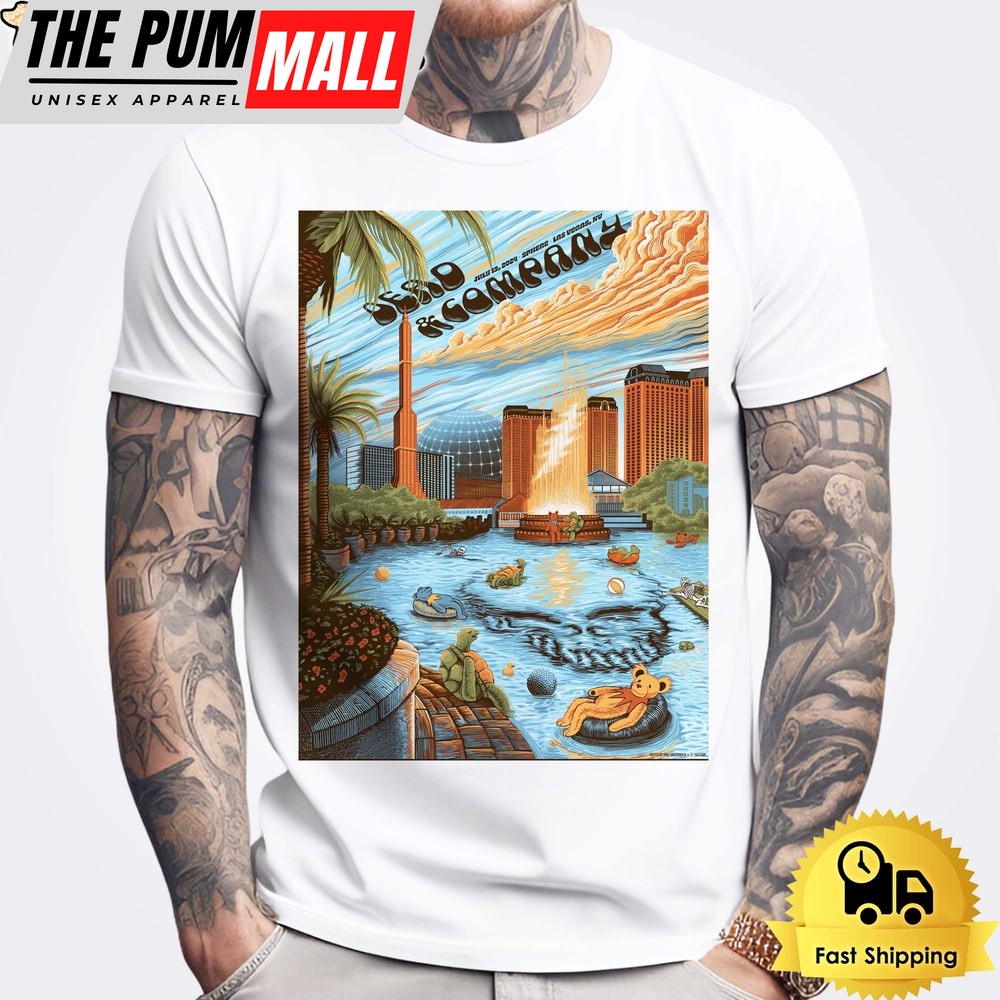 Dead And Company Last Trip To The Sphere Las Vegas Dead Foreve 2024 Unisex T-Shirt