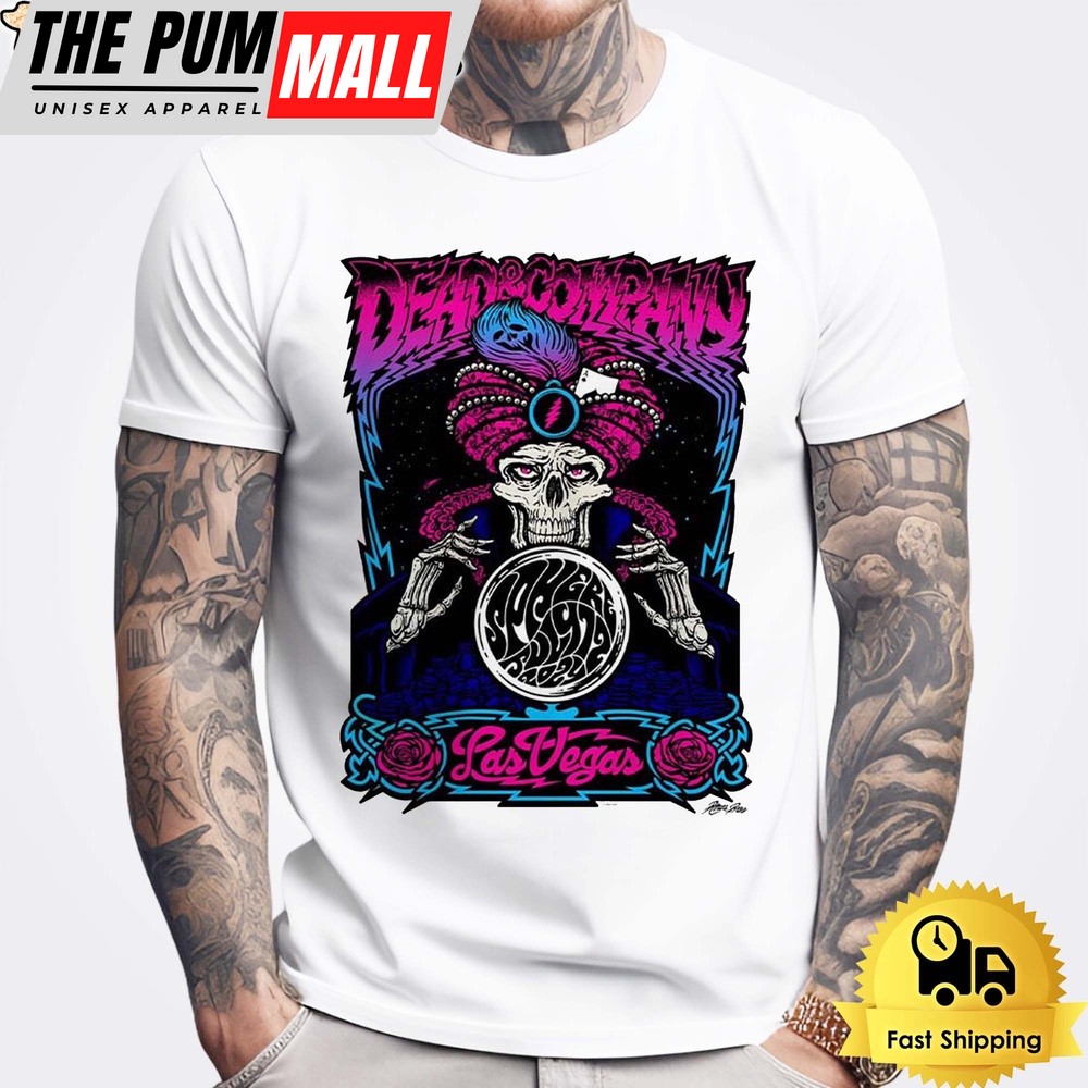 Dead And Company Sphere Las Vegas Limited Gig Poster For The Concert 2024 Unisex T-Shirt