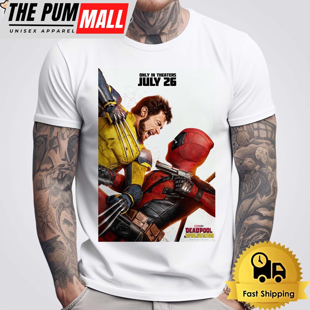Deadpool And Wolverine 2024 Movie Unisex T-Shirt
