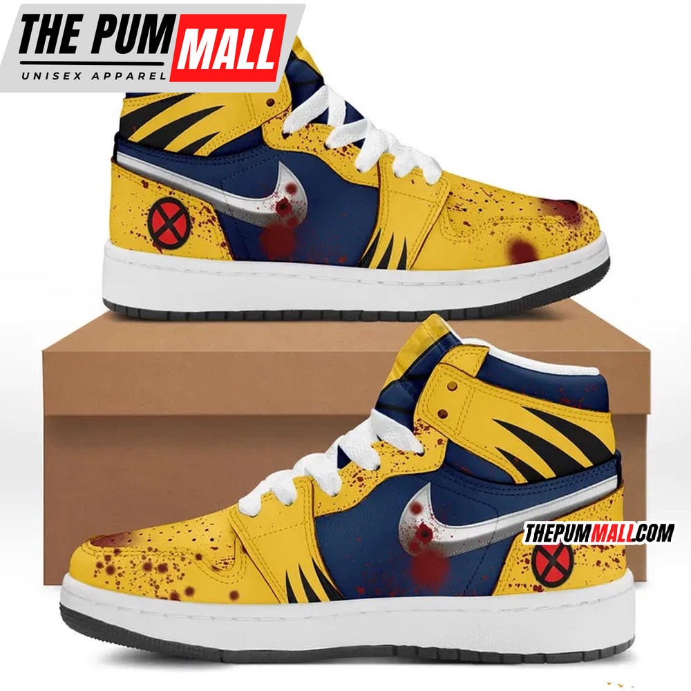 Deadpool And Wolverine Air Jd 1 Hightop Shoes