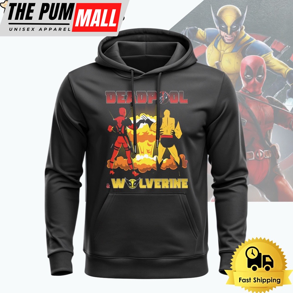Deadpool And Wolverine Boom Boom Hoodie