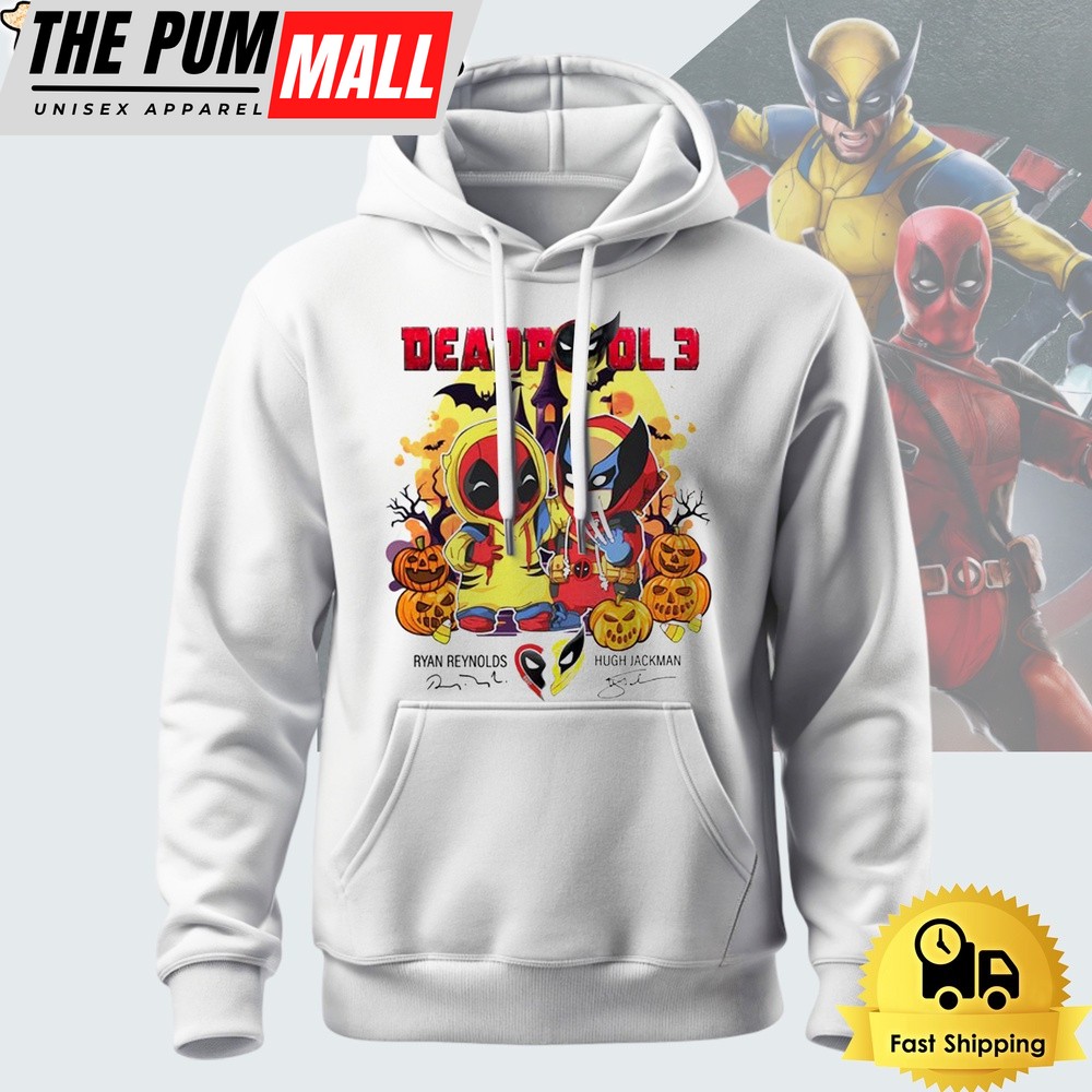 Deadpool And Wolverine Halloween Hoodie