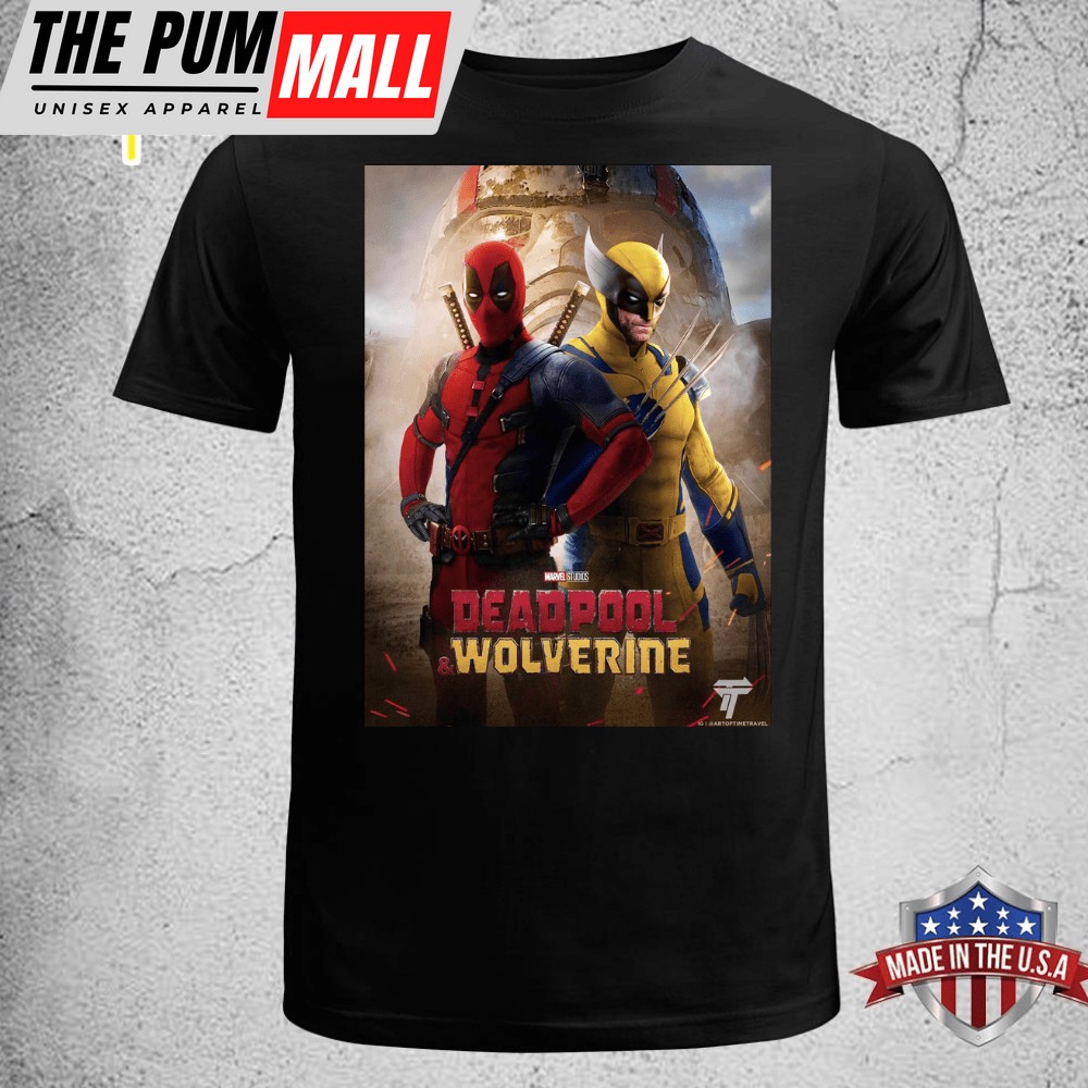 Deadpool And Wolverine Movie 2025 Unisex T-shirt Tee