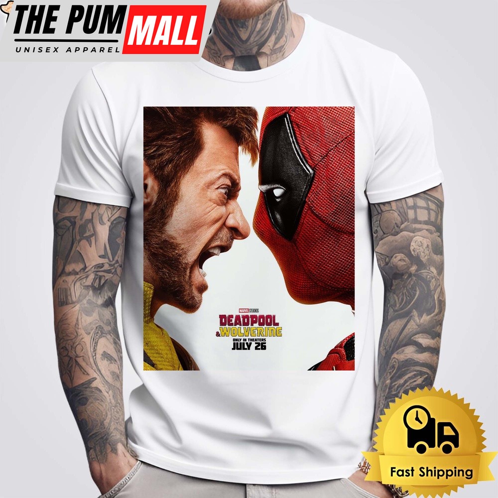 Deadpool And Wolverine Movie Fan Gifts Unisex T-Shirt