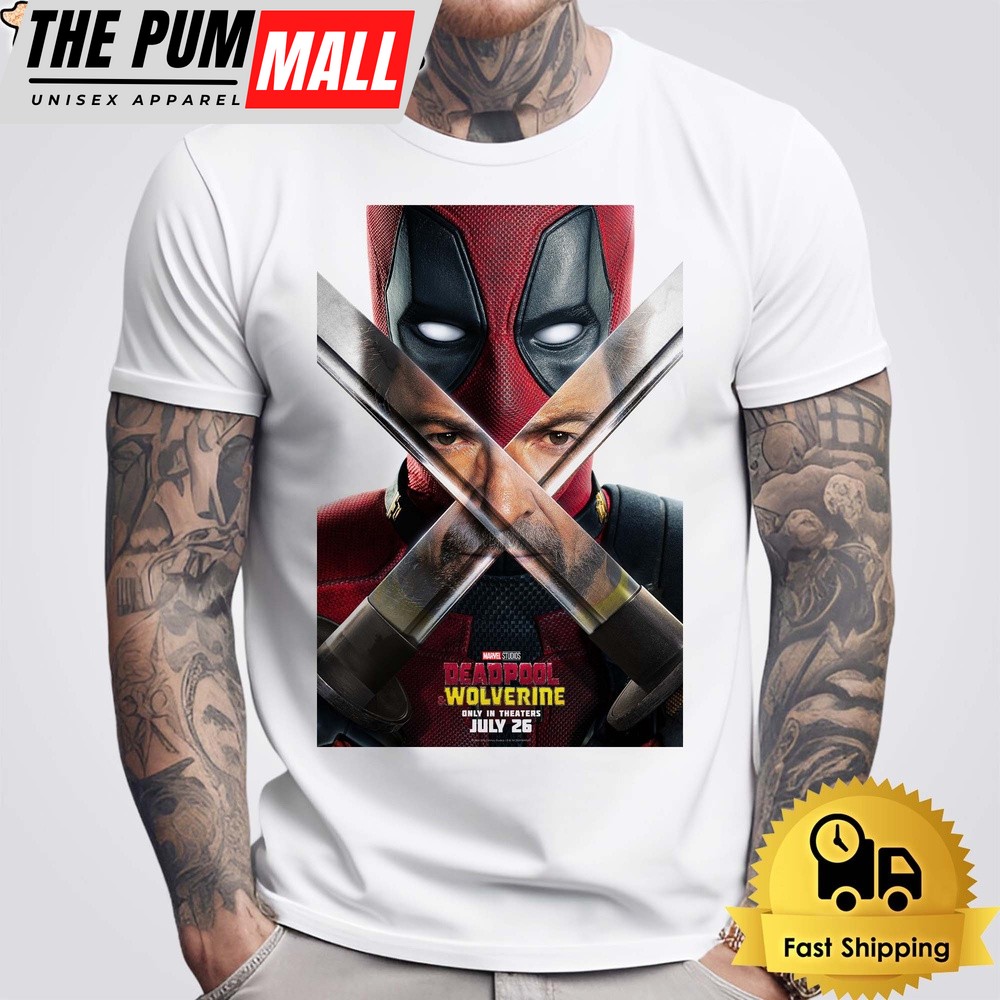 Deadpool And Wolverine Only In Theaters July 26 Unisex T-Shirt