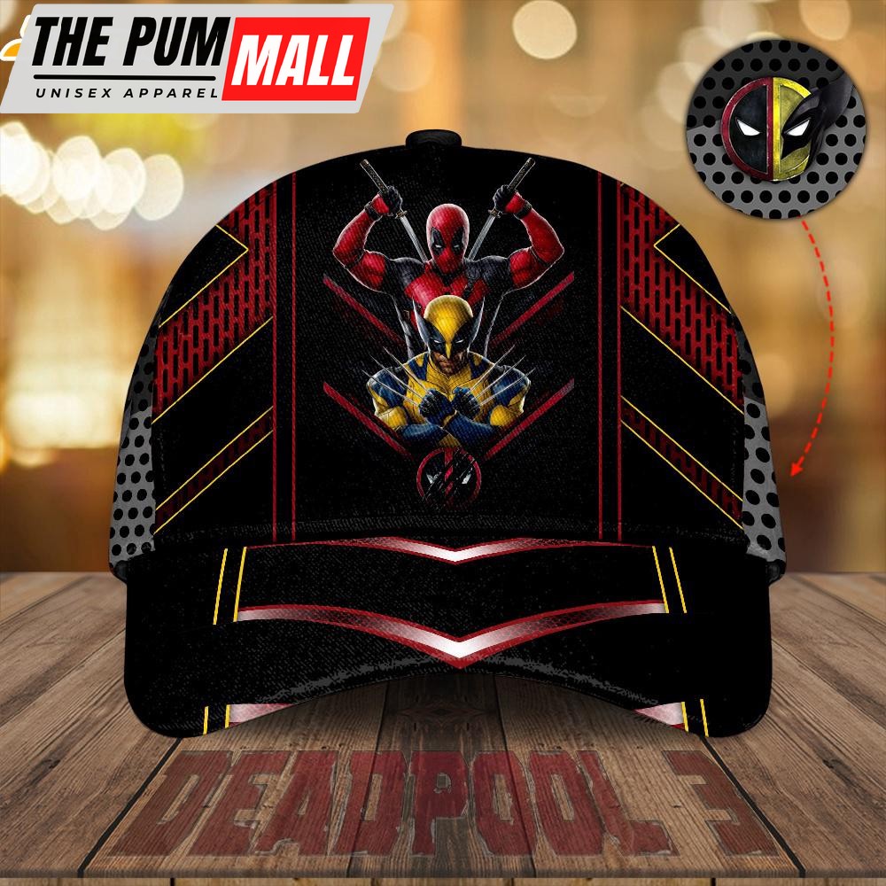 Deadpool Movies Pattern Baseball Caps