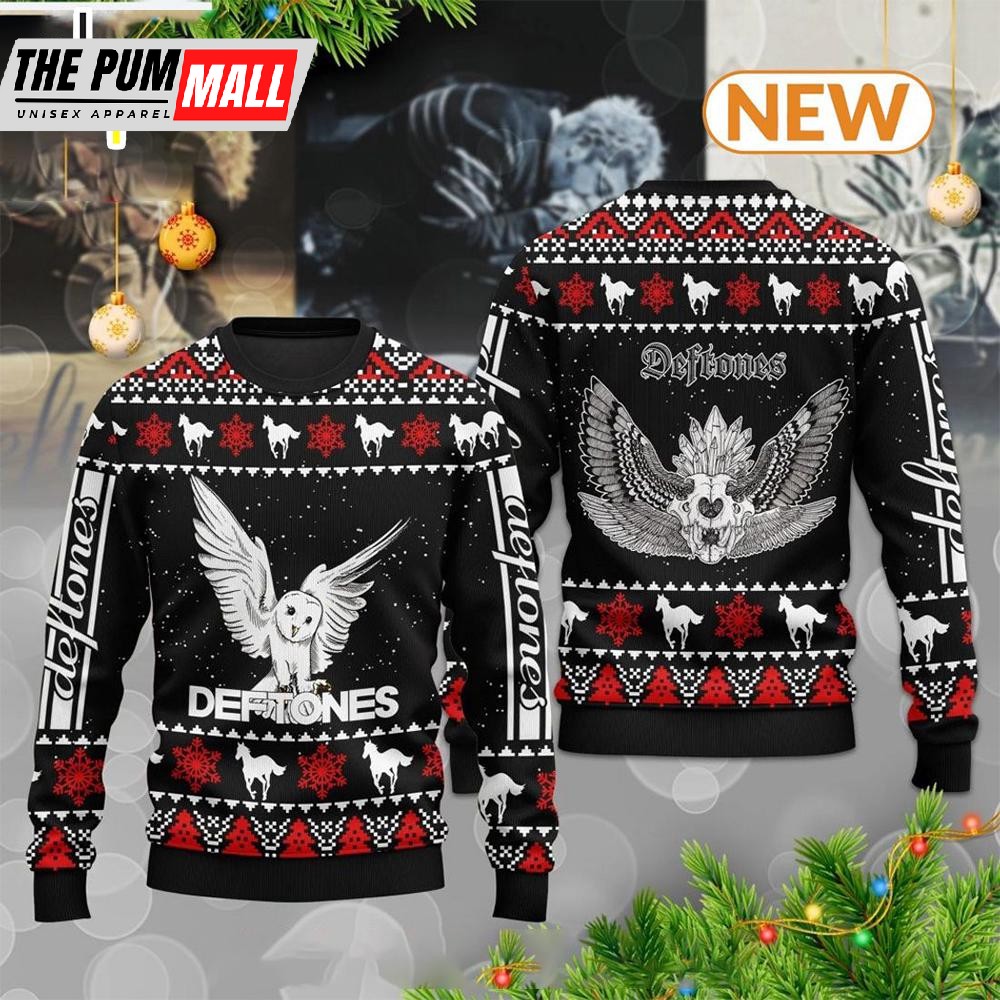 Deftones 2025 Ugly Christmas Sweater Shirt, Sweatshirt