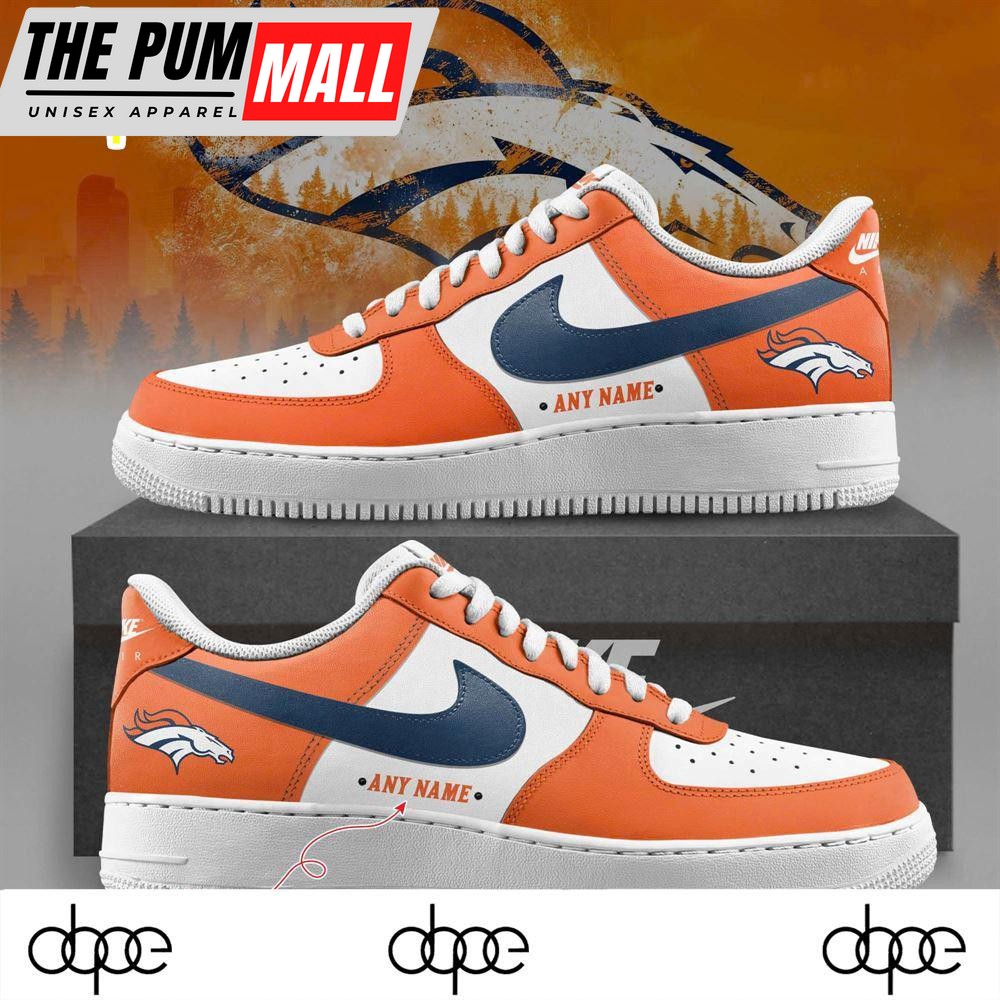 Denver Broncos 2024 New AF1 SNEAKER