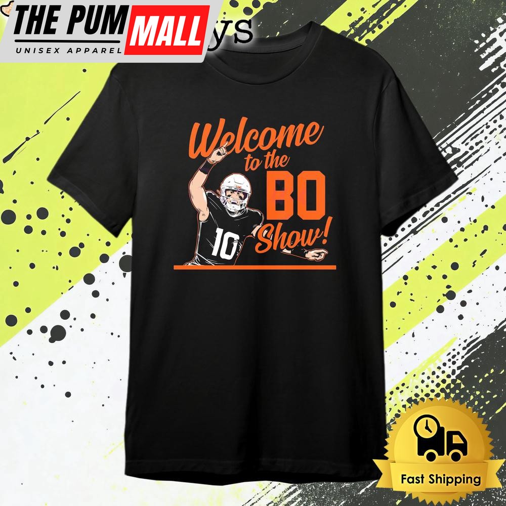 Denver Broncos Bo Nix Welcome To The Bo Show T Shirt