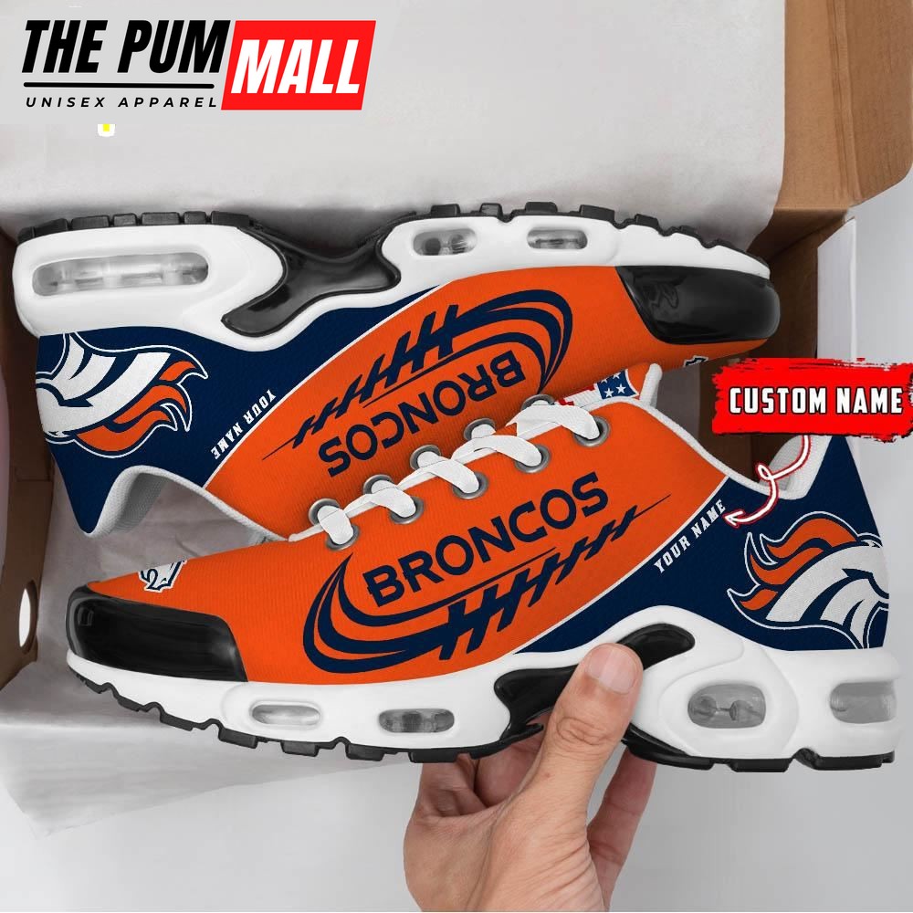 Denver Broncos Football Custom NFL Sport Max Plus Shoes