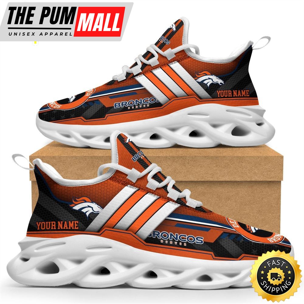 Denver Broncos Max Soul Sneakers Trending Summer
