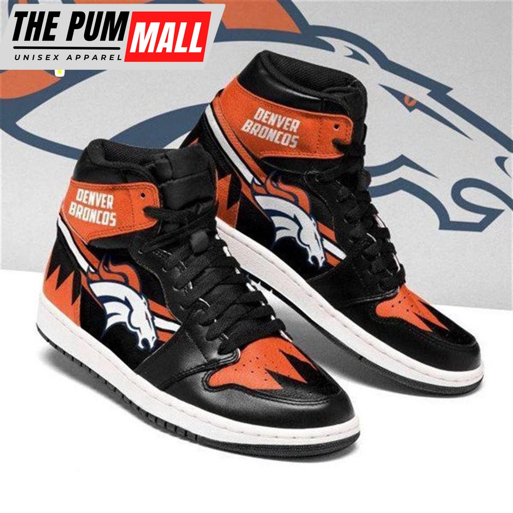 Denver Broncos Nfl Football Air Jd Sneaker Boots Shoes For Men Women